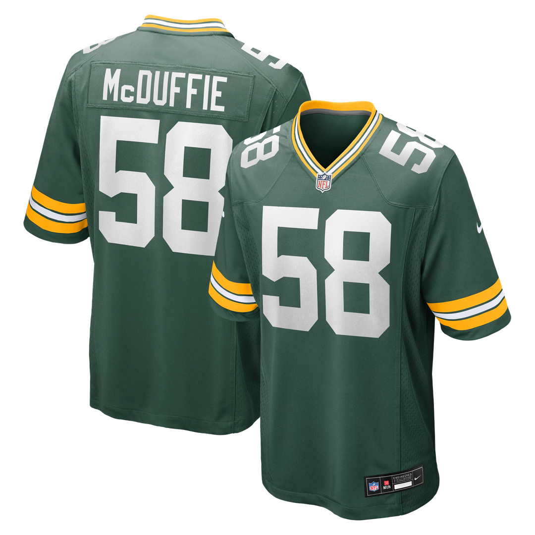Isaiah McDuffie Green Bay Packers Nike Game Jersey - Green