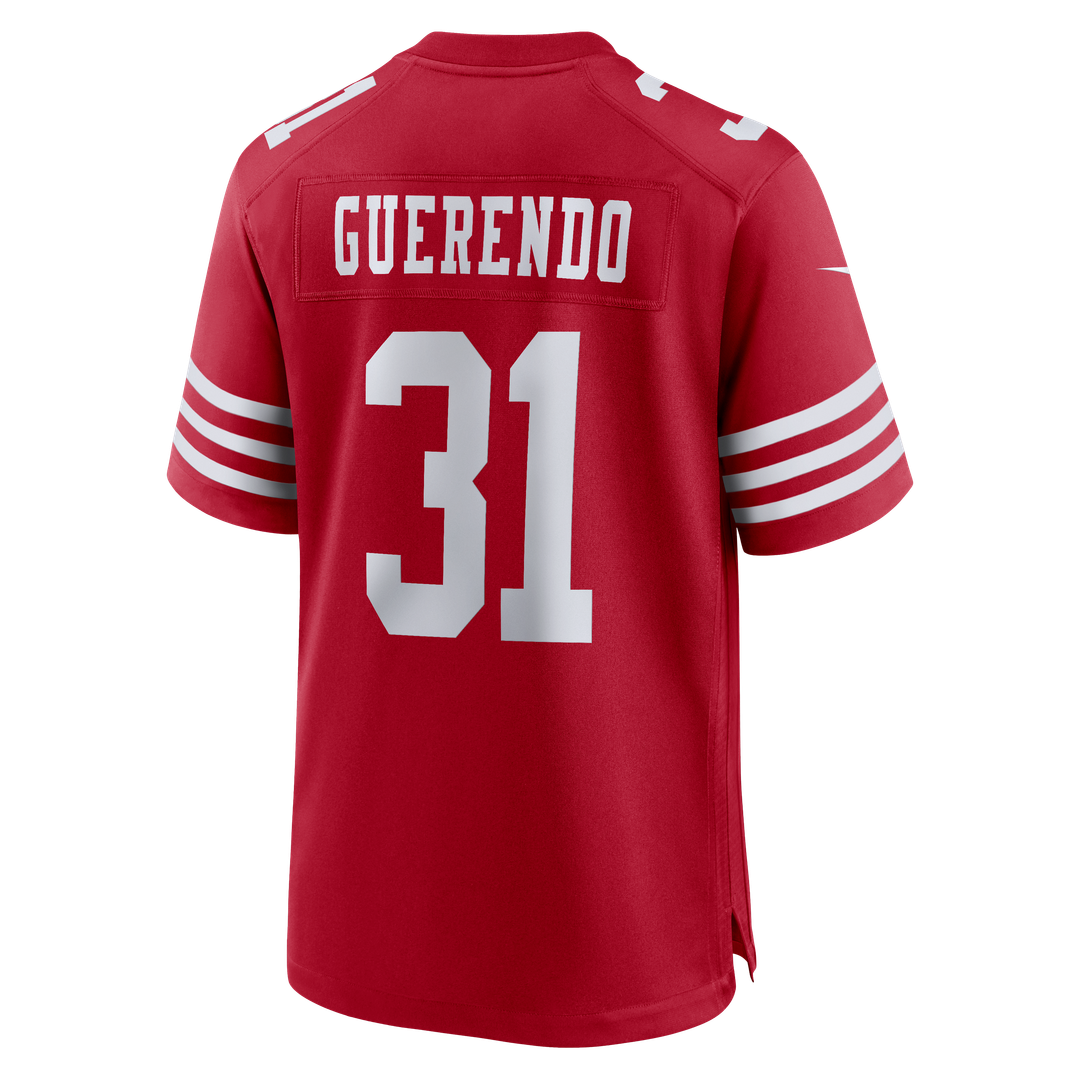 Isaac Guerendo San Francisco 49ers Nike  Game Jersey -  Scarlet