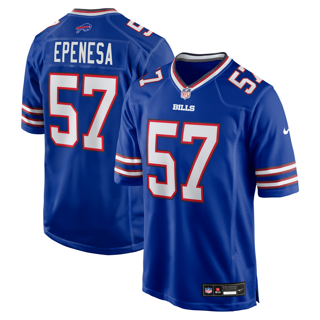 A.J. Epenesa Buffalo Bills Nike Game Player Jersey - Royal