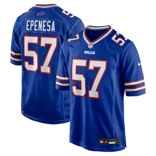 A.J. Epenesa Buffalo Bills Nike Game Player Jersey - Royal