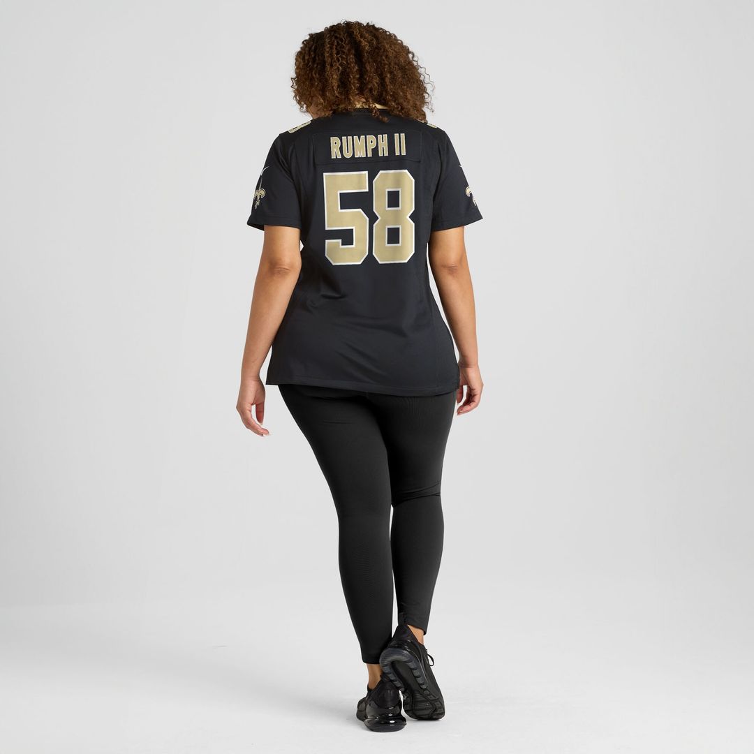 Chris Rumph II New Orleans Saints Nike Women's Team Game Jersey -  Black