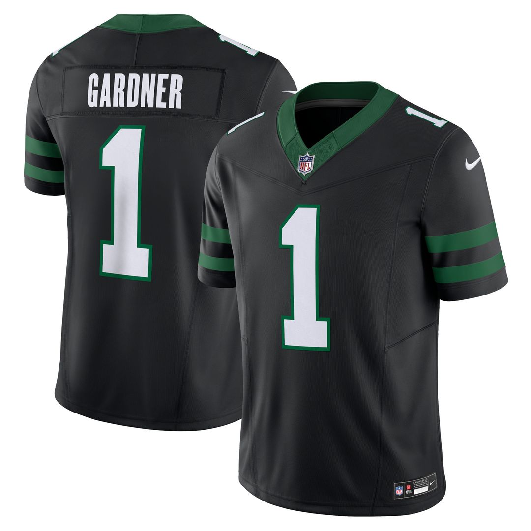 Ahmad Sauce Gardner New York Jets Nike Vapor F.U.S.E. Limited Jersey  - Legacy White
