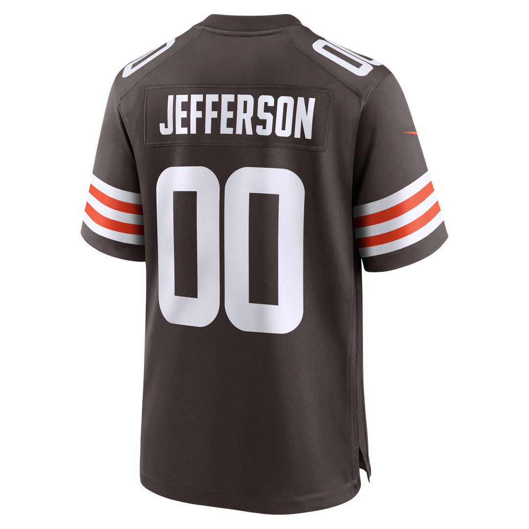 Justin Jefferson Cleveland Browns Nike Game Jersey - Brown