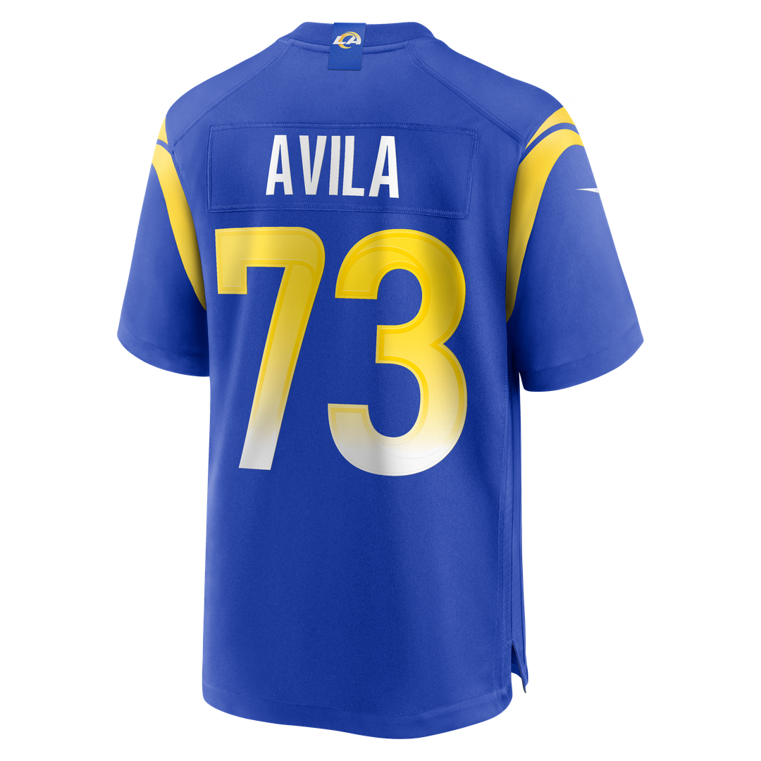 Steve Avila Los Angeles Rams Nike Home Game Jersey - Royal