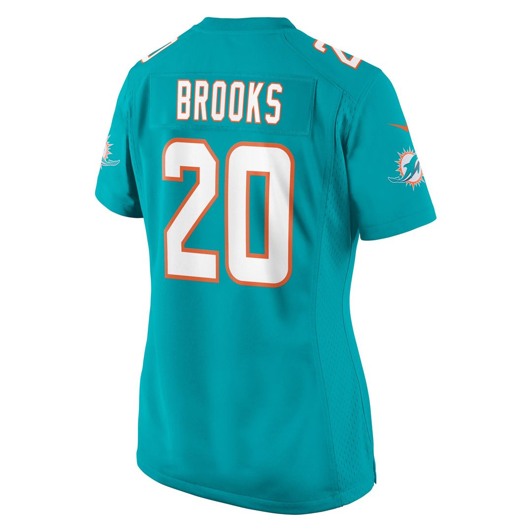 Jordyn Brooks Miami Dolphins Nike Women's  Game Jersey -  Aqua