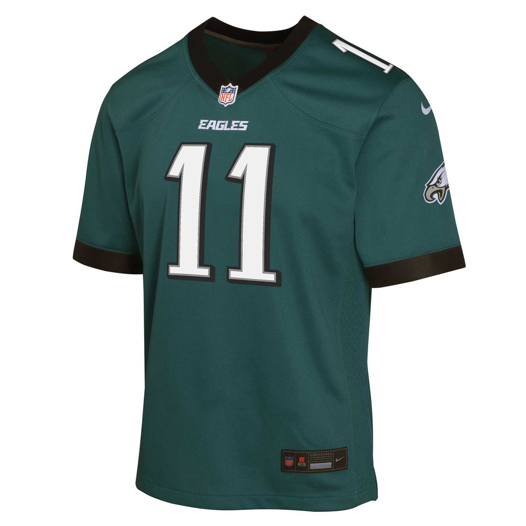 A.J. Brown Philadelphia Eagles Nike Youth Game Jersey - Green