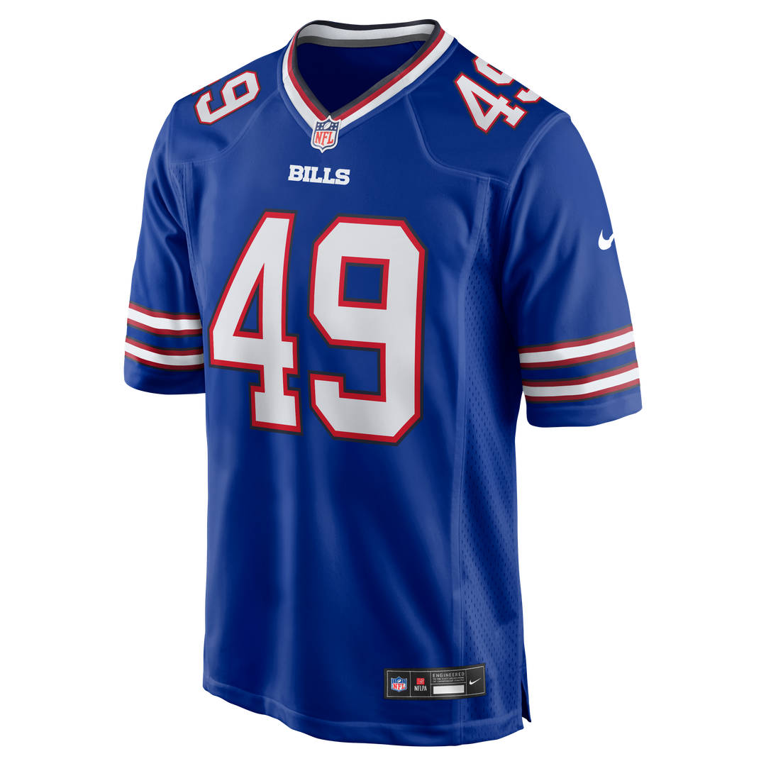 DaShaun White Buffalo Bills Nike Team Game Jersey - Royal