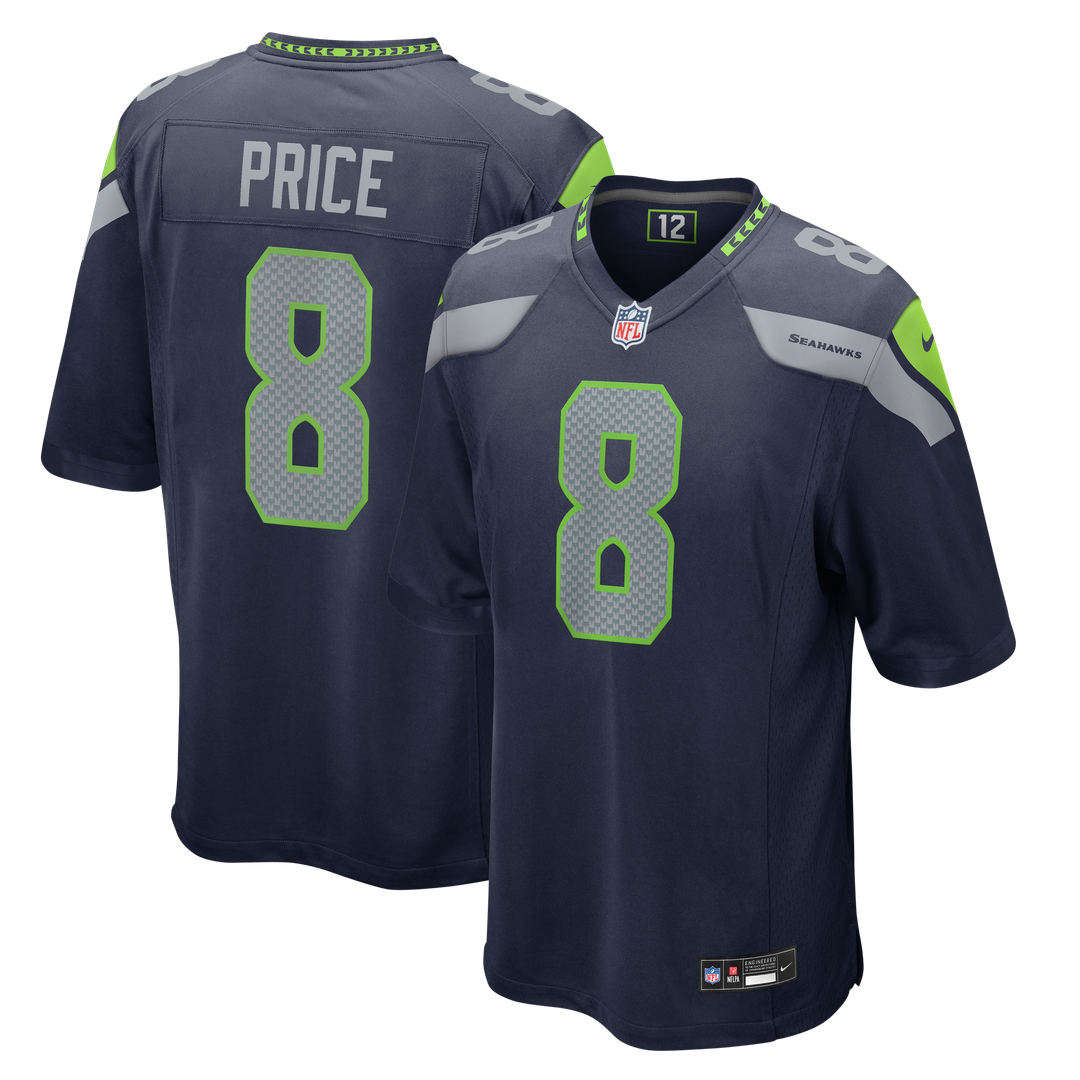 Jadarian Price Seattle Seahawks Nike 2026 NFL Draft First Round Pick No. 32 Team Game Jersey - College Navy