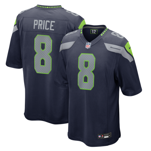 Jadarian Price Seattle Seahawks Nike 2026 NFL Draft First Round Pick No. 32 Team Game Jersey - College Navy