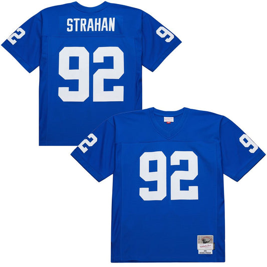 Michael Strahan New York Giants Mitchell & Ness 1994 Legacy Replica Jersey - Royal