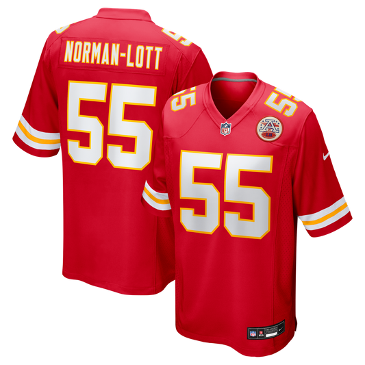 Omarr Norman-Lott Kansas City Chiefs Nike Team Game Jersey -  Red