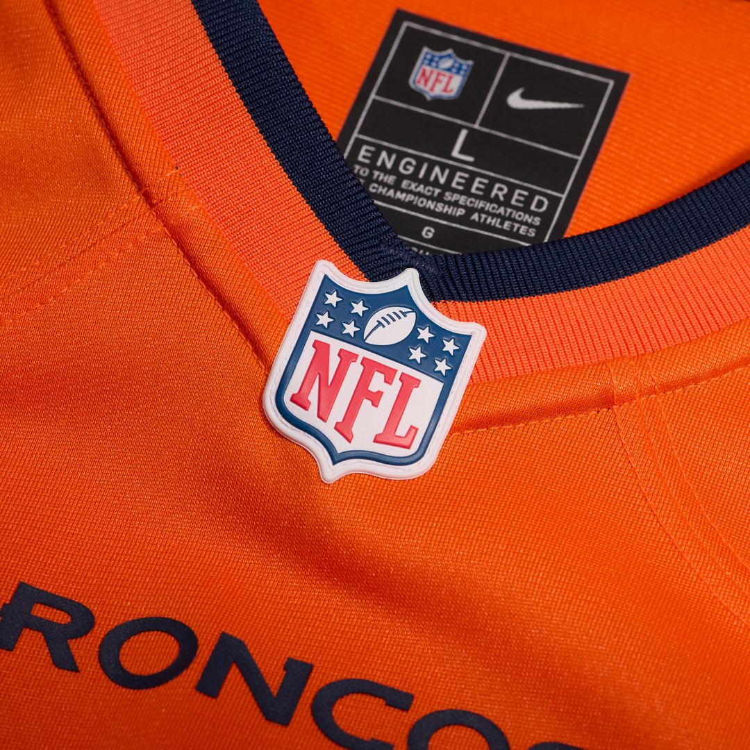 J.K. Dobbins Denver Broncos Nike Team Game Jersey -  Orange