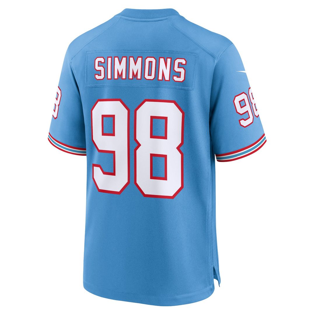 Jeffery Simmons Tennessee Titans Nike Youth Game Jersey - White