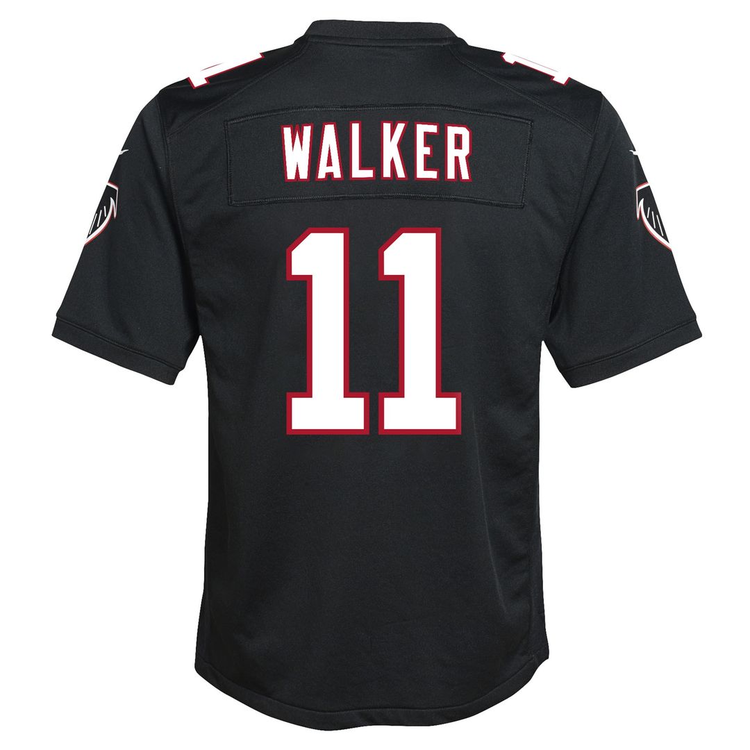 Jalon Walker Atlanta Falcons Nike Youth Alternate Game Jersey - Black