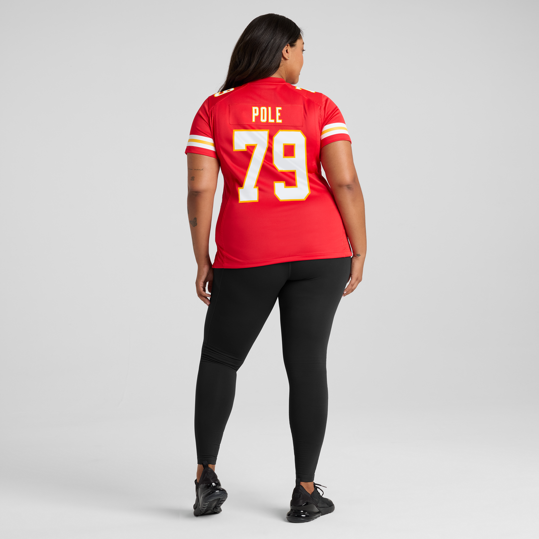 Esa Pole Kansas City Chiefs Nike Women's Team Game Jersey -  Red
