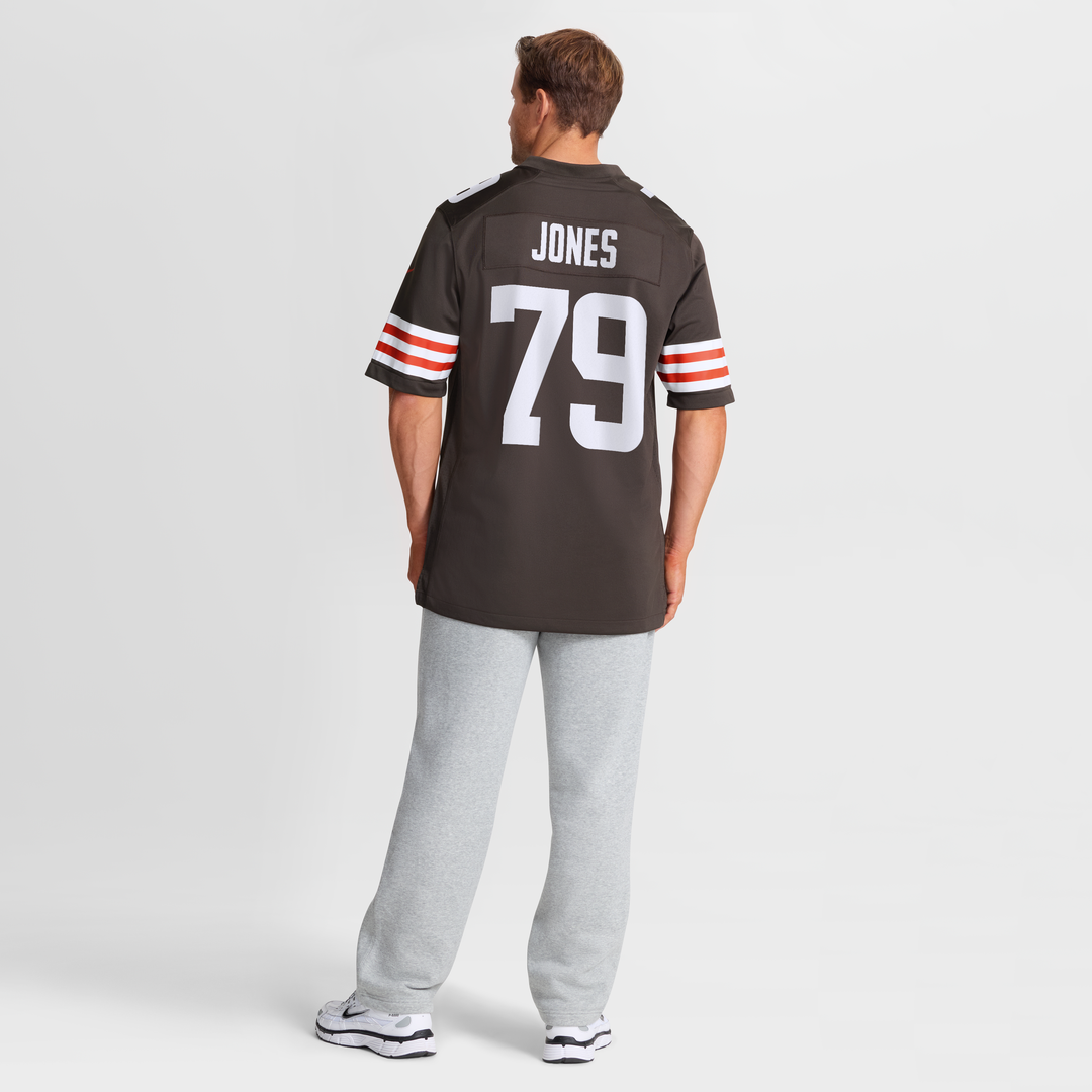 Dawand Jones Cleveland Browns Nike Team Game Jersey -  Brown