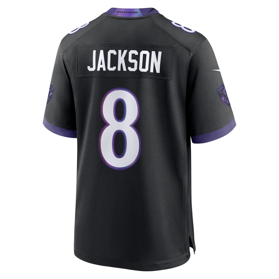 Lamar Jackson Baltimore Ravens Nike Alternate Game Jersey - Purple
