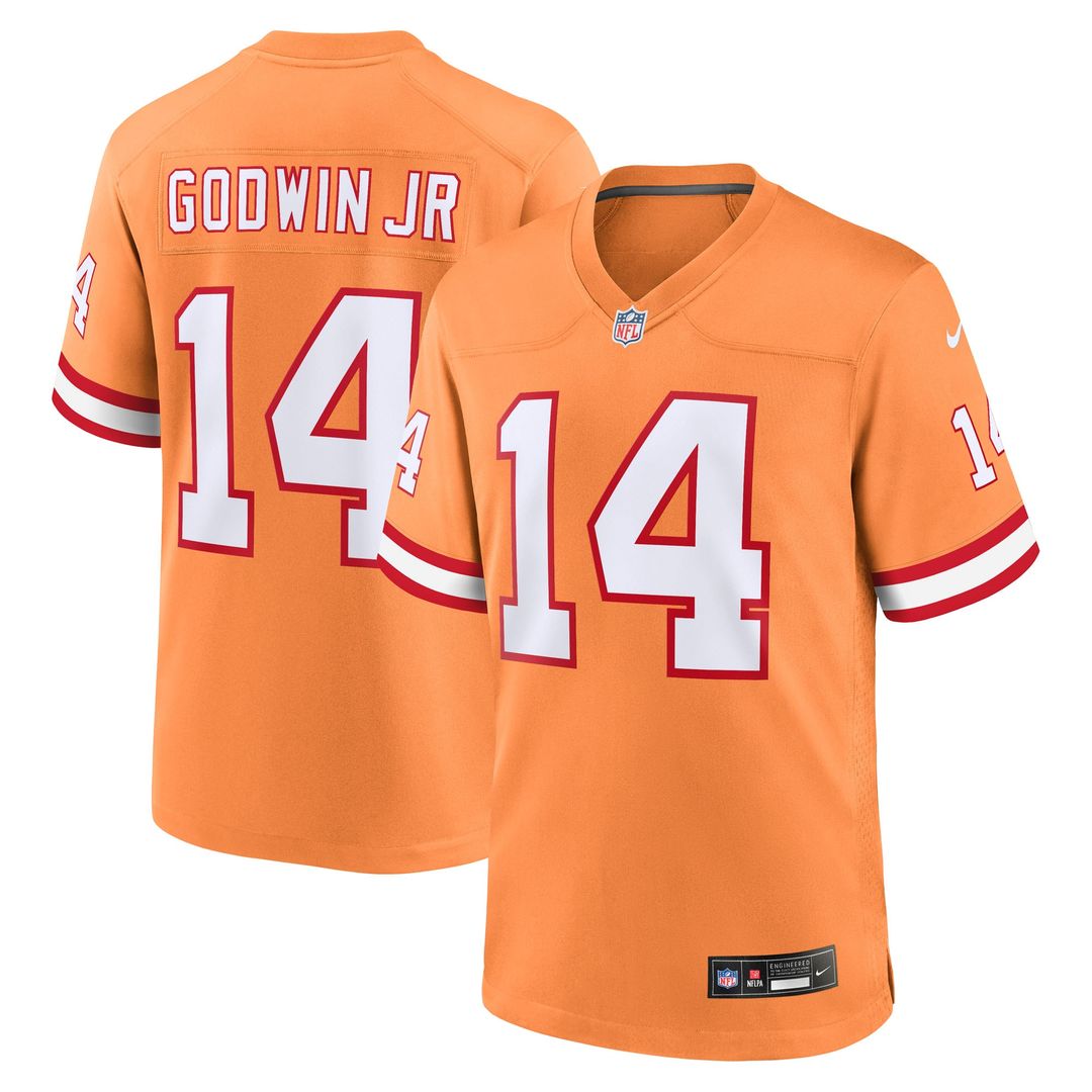 Chris Godwin Jr. Tampa Bay Buccaneers Nike Alternate Game Player Jersey - Orange