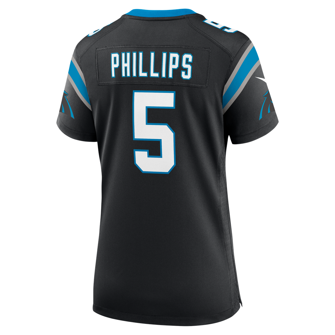 Jaelan Phillips Carolina Panthers Nike Women's Team Game Jersey -  Black