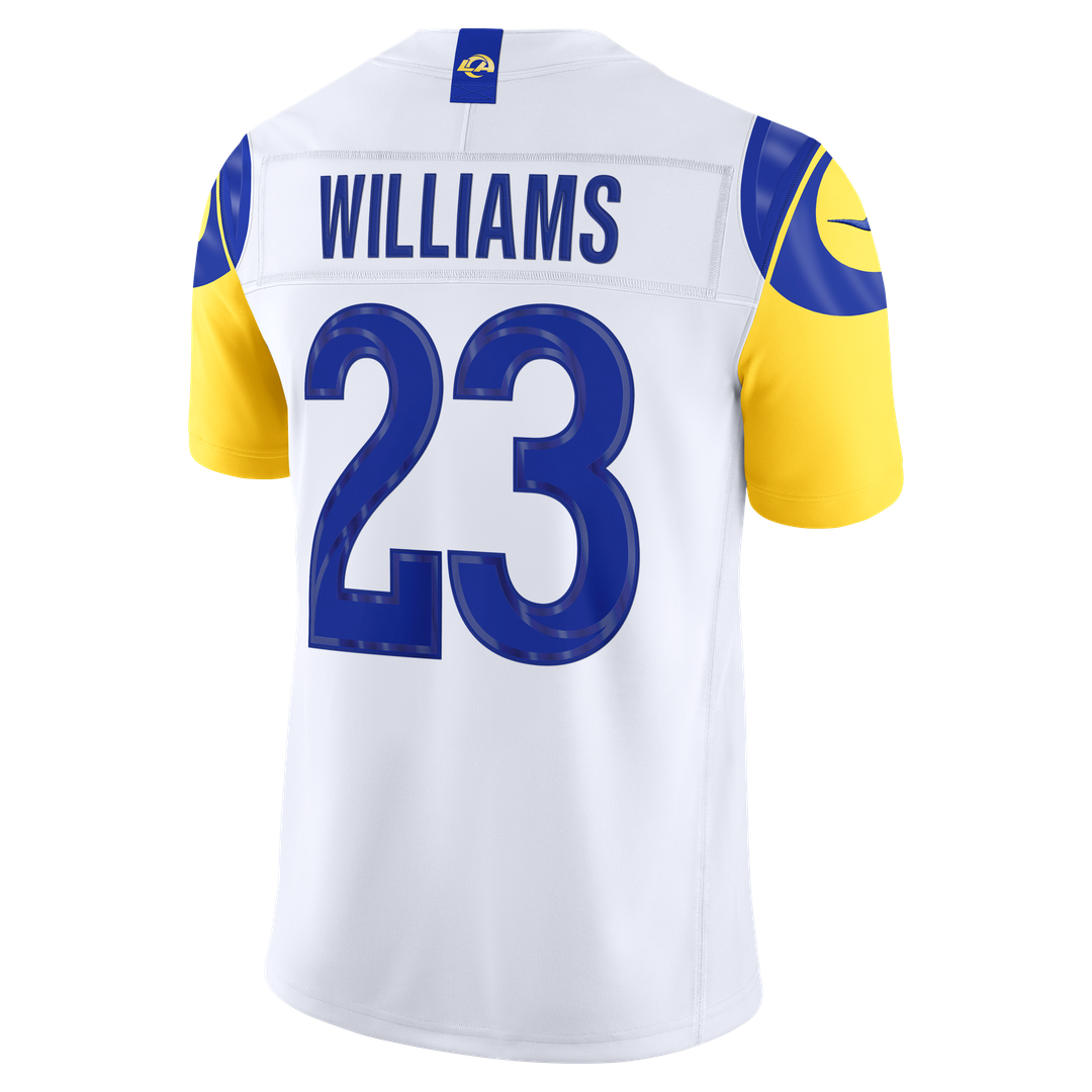 Kyren Williams Los Angeles Rams Nike Vapor F.U.S.E. Stitched Limited Jersey - Royal