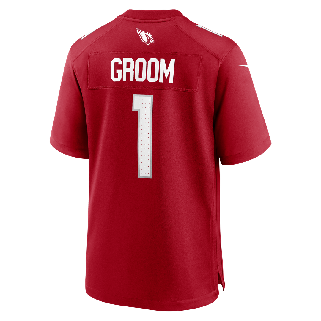 Number 1 Groom Arizona Cardinals Nike Game Jersey - Cardinal