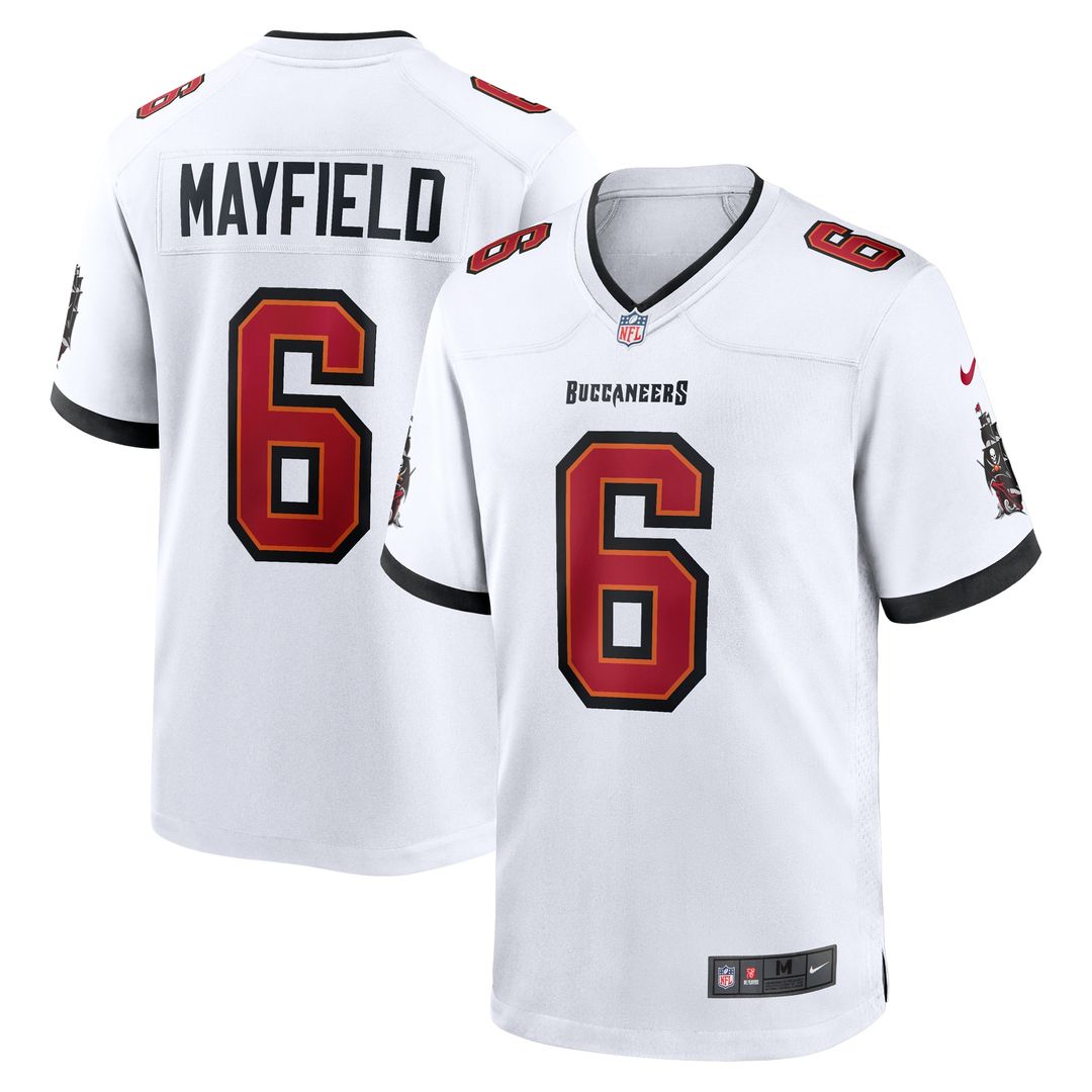 Baker Mayfield Tampa Bay Buccaneers Nike Alternate Game Player Jersey - Pewter