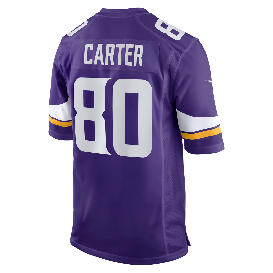 Cris Carter Minnesota Vikings Nike Game Retired Player Jersey - Purple