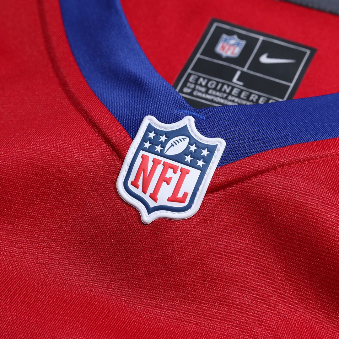 New York Giants Nike Alternate Game Jersey -  Red