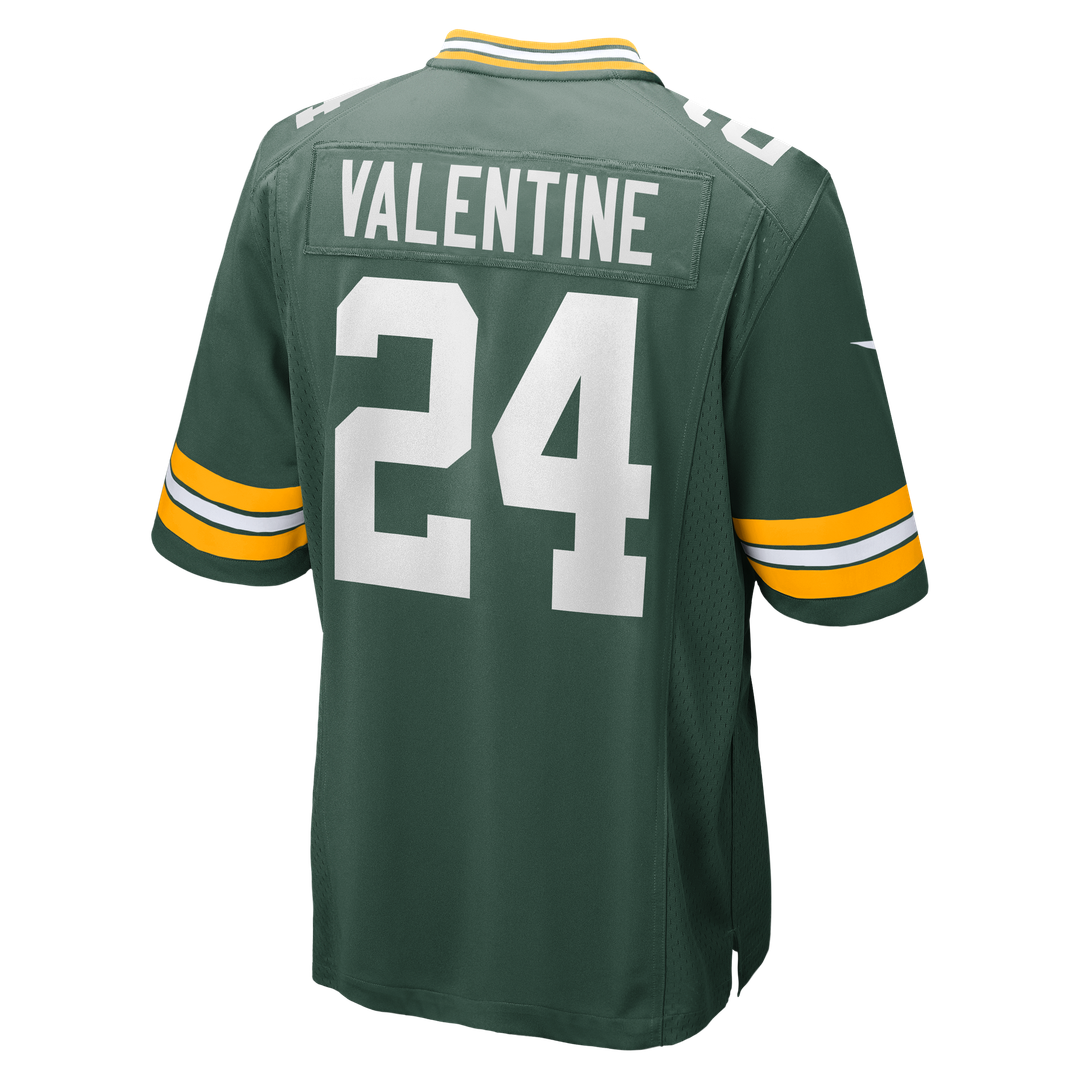 Carrington Valentine Green Bay Packers Nike  Game Jersey -  Green