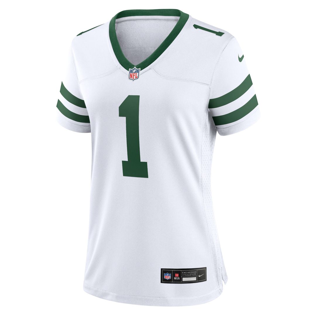 Ahmad Sauce Gardner New York Jets Nike Women's Game Jersey - Legacy White