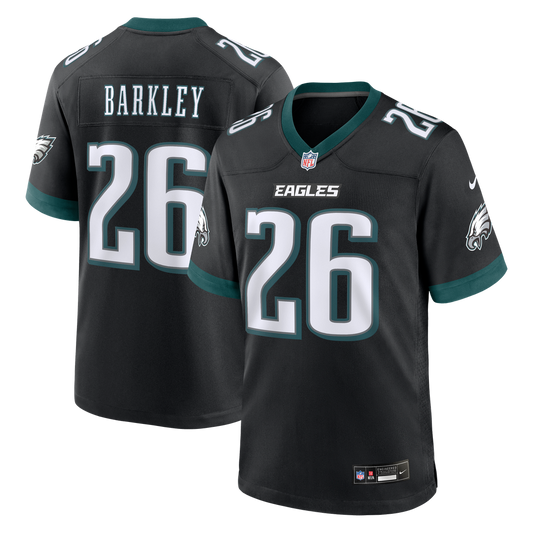 Saquon Barkley Philadelphia Eagles Nike Alternate Game Jersey -  Black