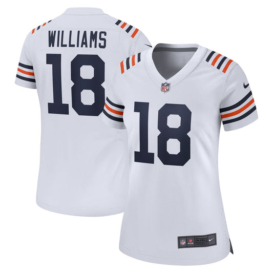 Caleb Williams Chicago Bears Nike Women's  2nd Alternate Game Player Jersey - White