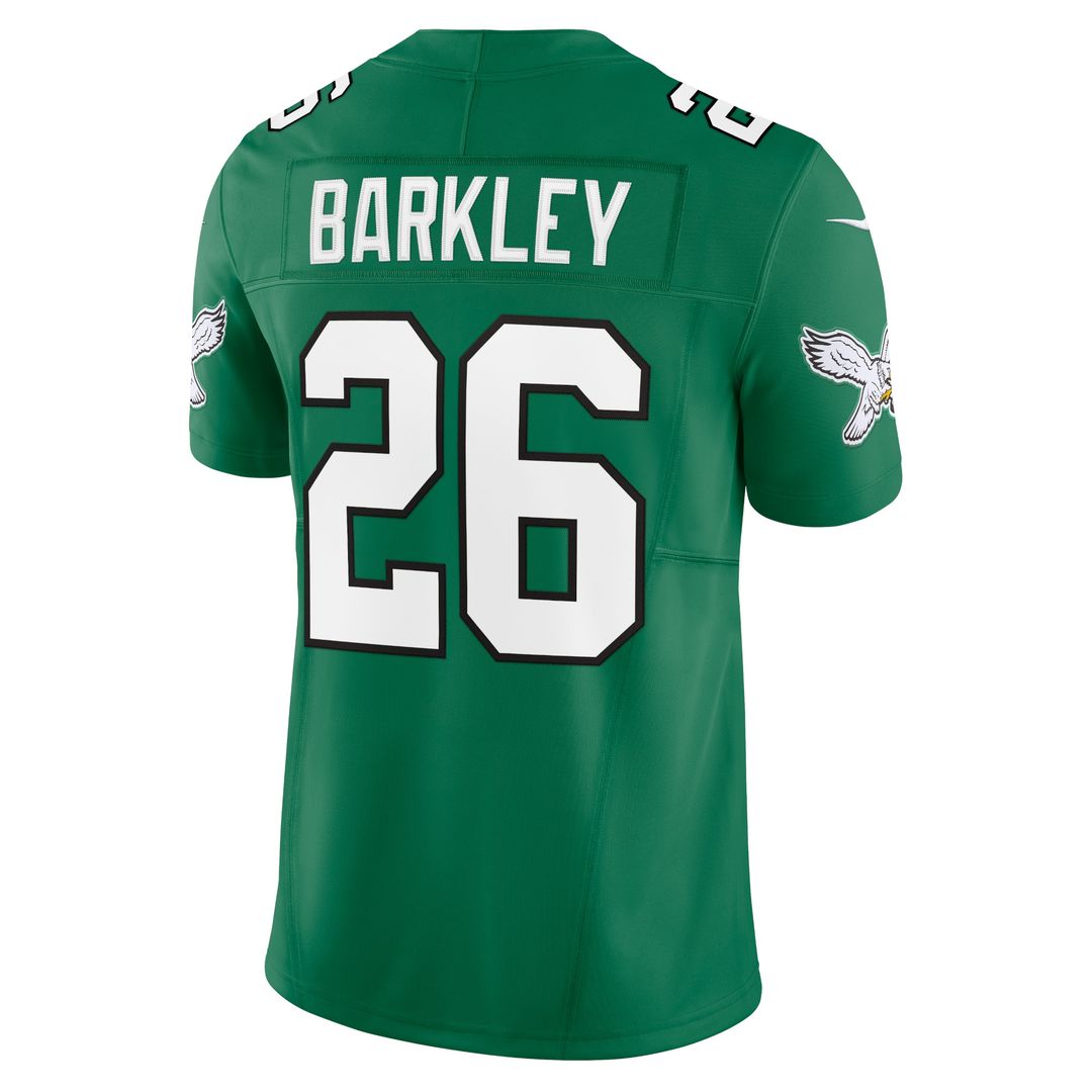 Saquon Barkley Philadelphia Eagles Nike Vapor F.U.S.E. Limited Jersey - Midnight Green