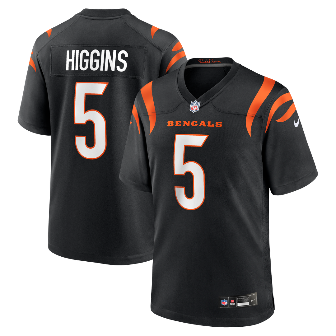 Tee Higgins Cincinnati Bengals Nike Alternate Game Jersey - Orange