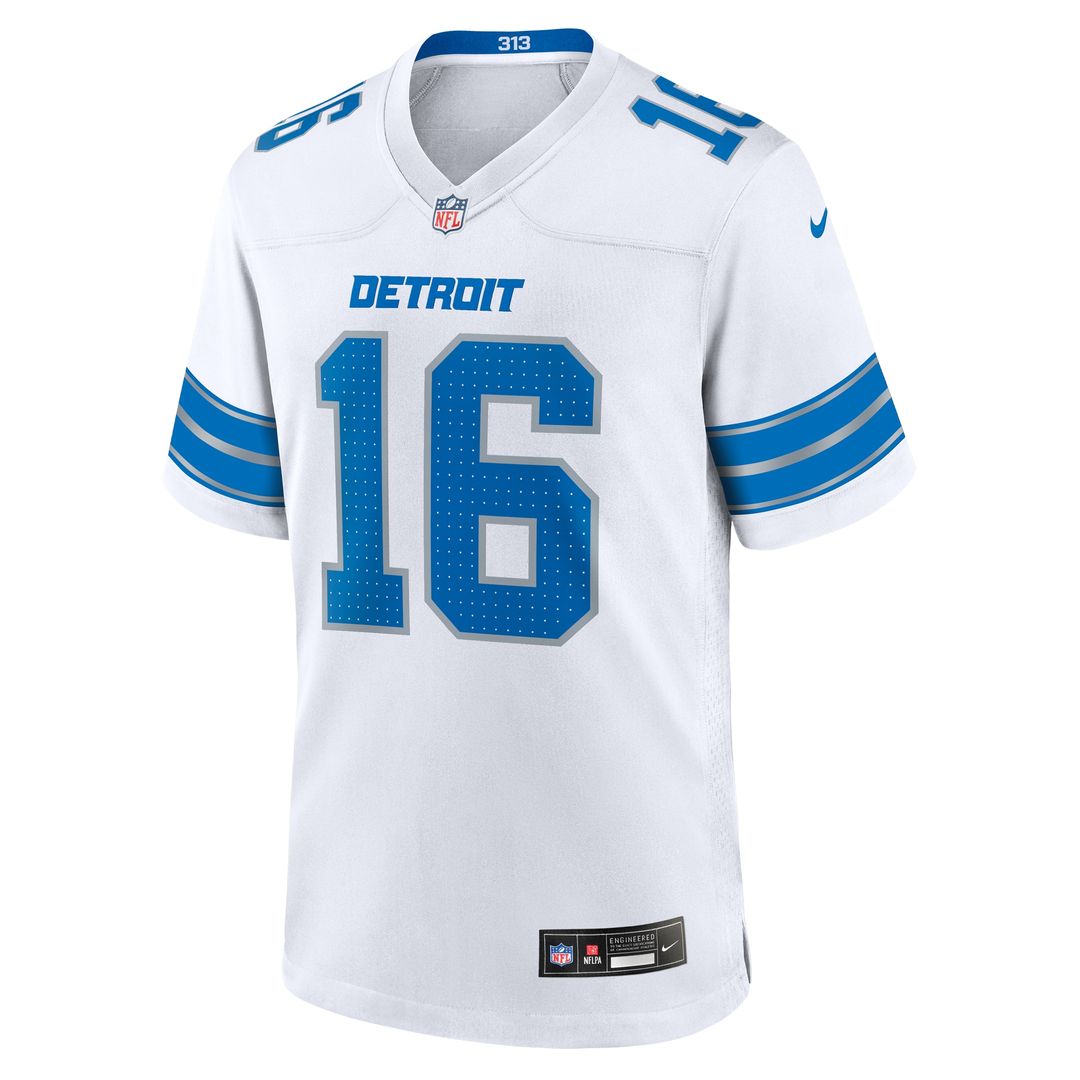Jared Goff Detroit Lions Nike 2nd Alternate Game Jersey - Black