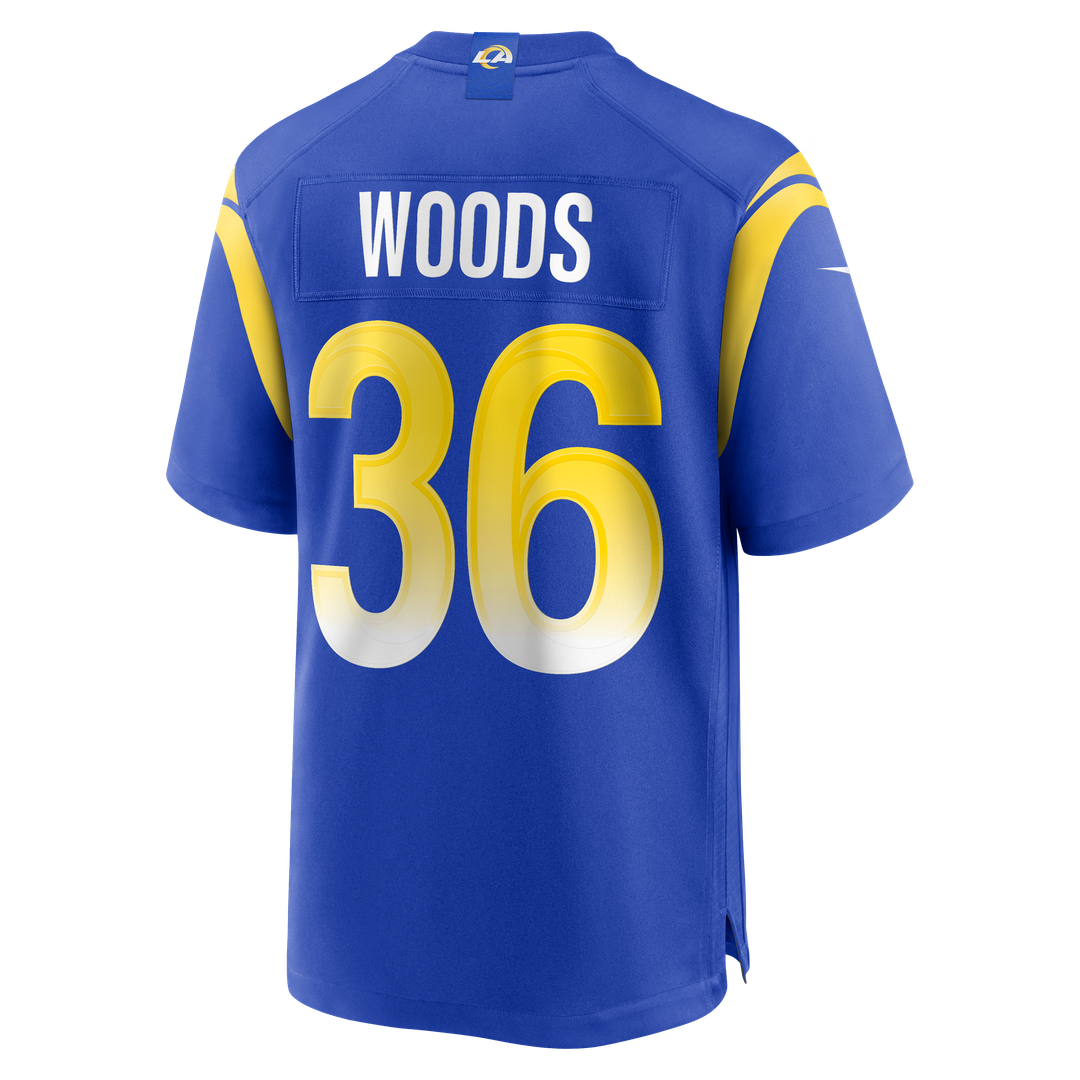 Charles Woods Los Angeles Rams Nike Game Jersey -  Royal