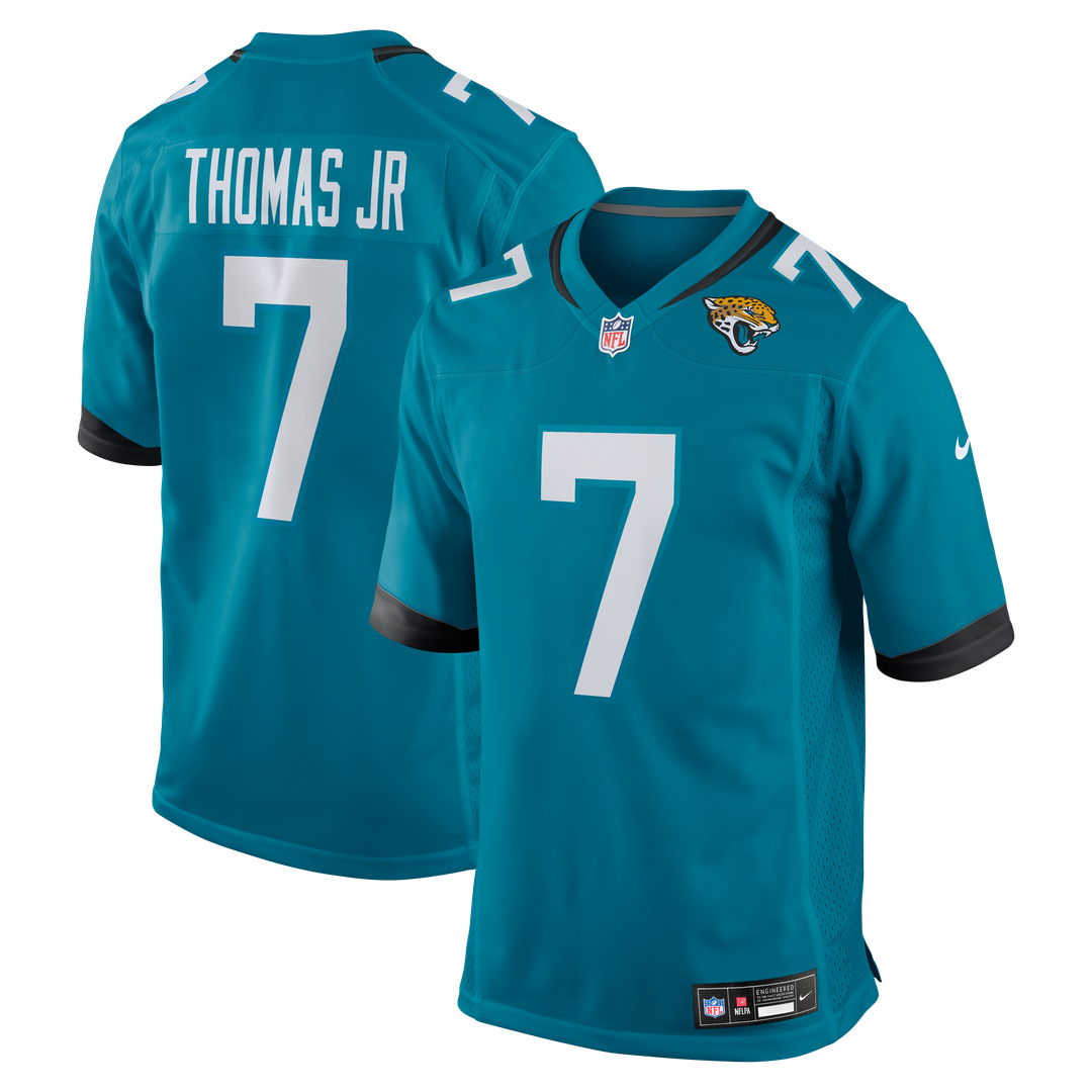 Brian Thomas Jr Jacksonville Jaguars Nike  Player Game Jersey - Teal