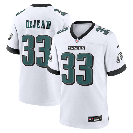 Cooper DeJean Philadelphia Eagles Nike Game Jersey -  White