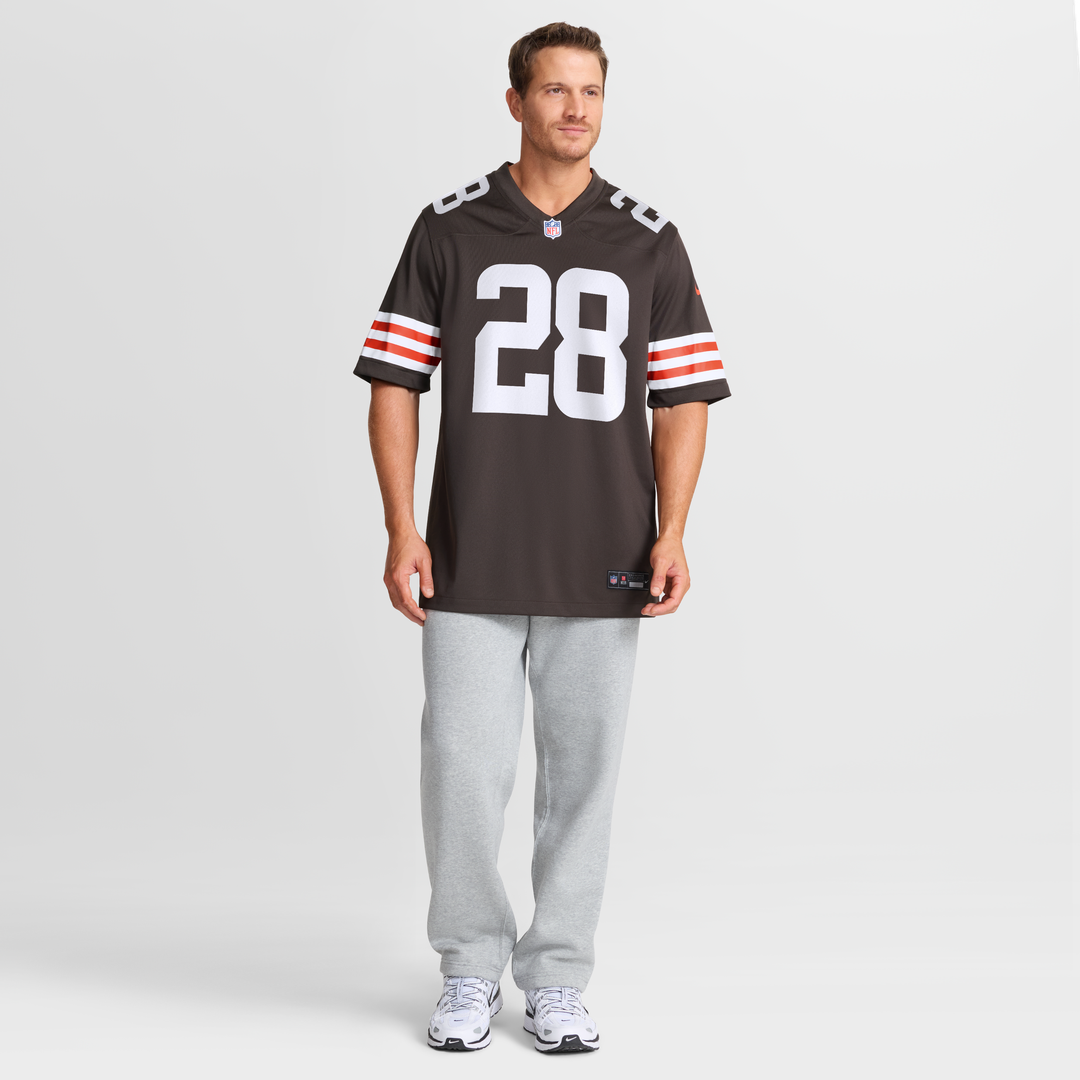 Jeremiah Owusu-Koramoah Cleveland Browns Nike Game Player Jersey - Brown
