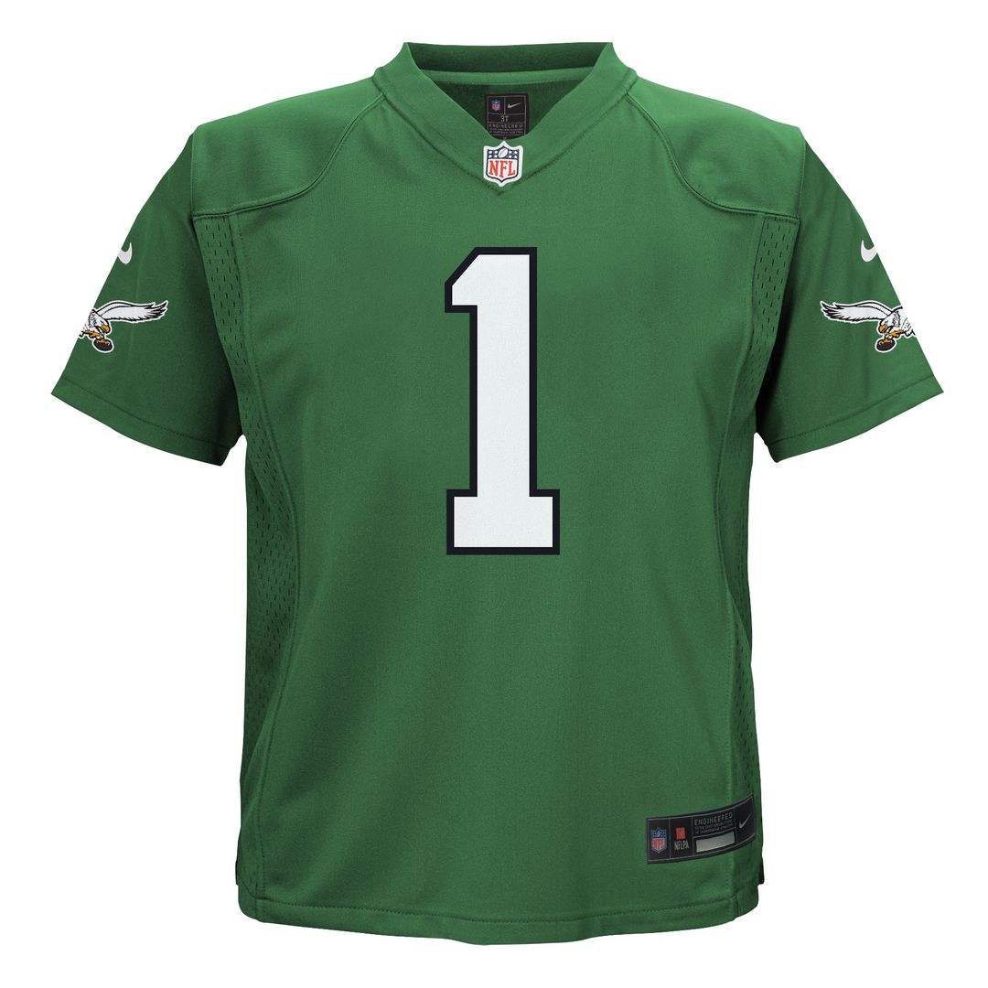 Jalen Hurts Philadelphia Eagles Nike Infant Alternate  Player Game Jersey - Kelly Green