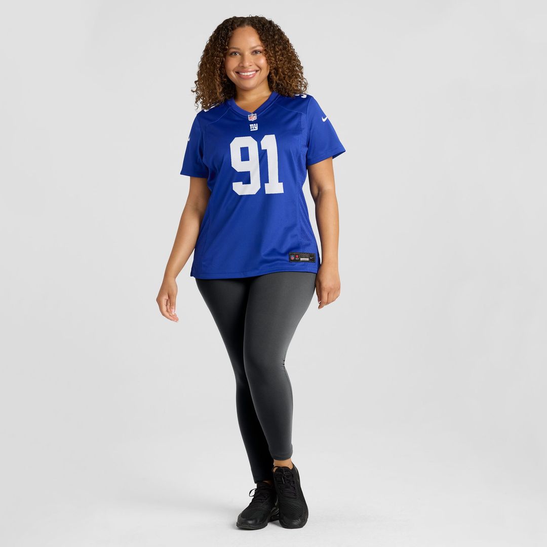 Darius Alexander New York Giants Nike Women's Team Game Jersey -  Royal