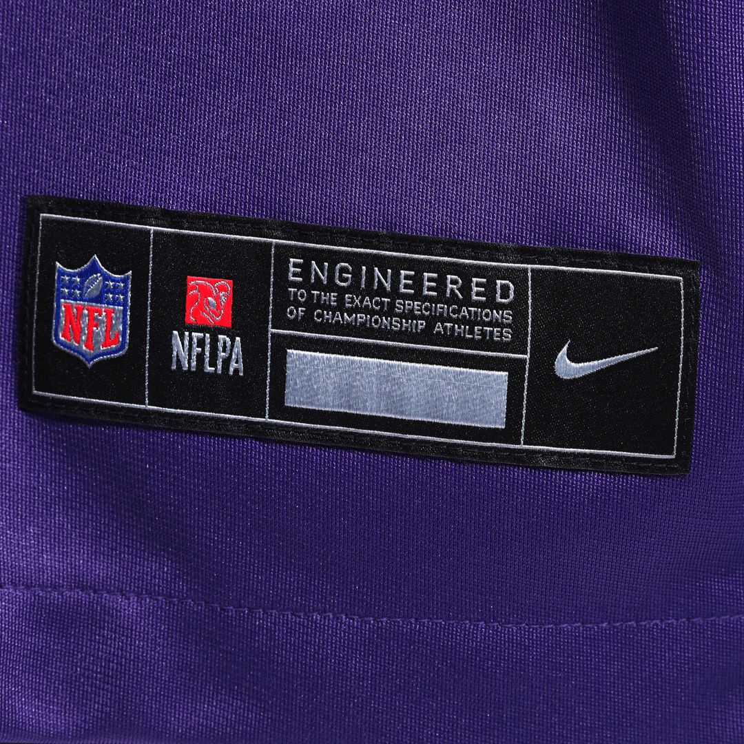 Jordan Mason Minnesota Vikings Nike Team Game Jersey -  Purple