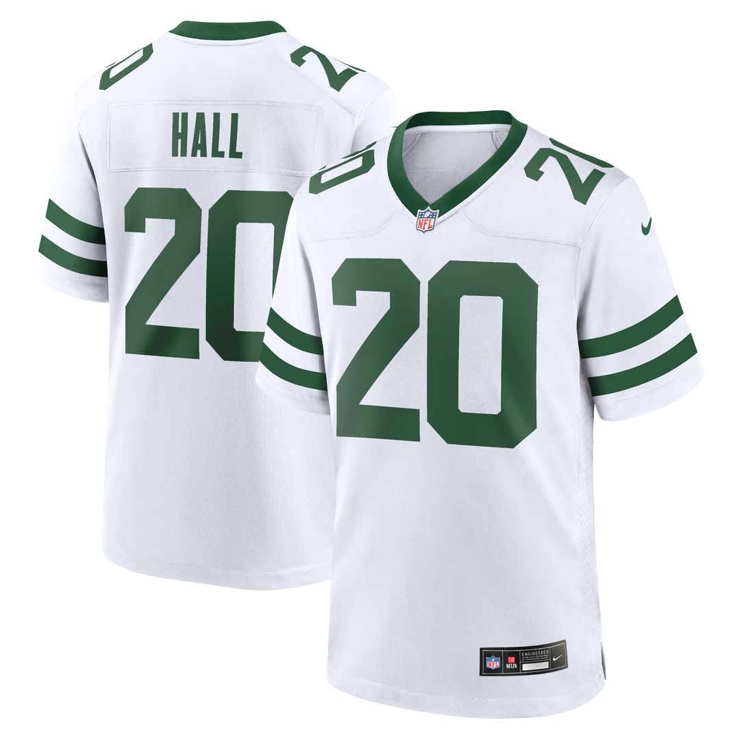 Breece Hall New York Jets Nike Alternate Game Jersey - Legacy Black