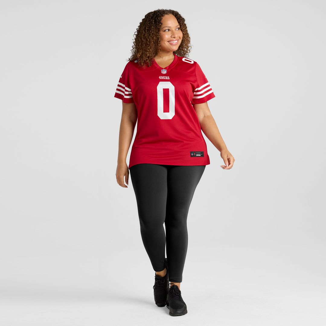 Renardo Green San Francisco 49ers Nike Women's Team Game Jersey -  Scarlet
