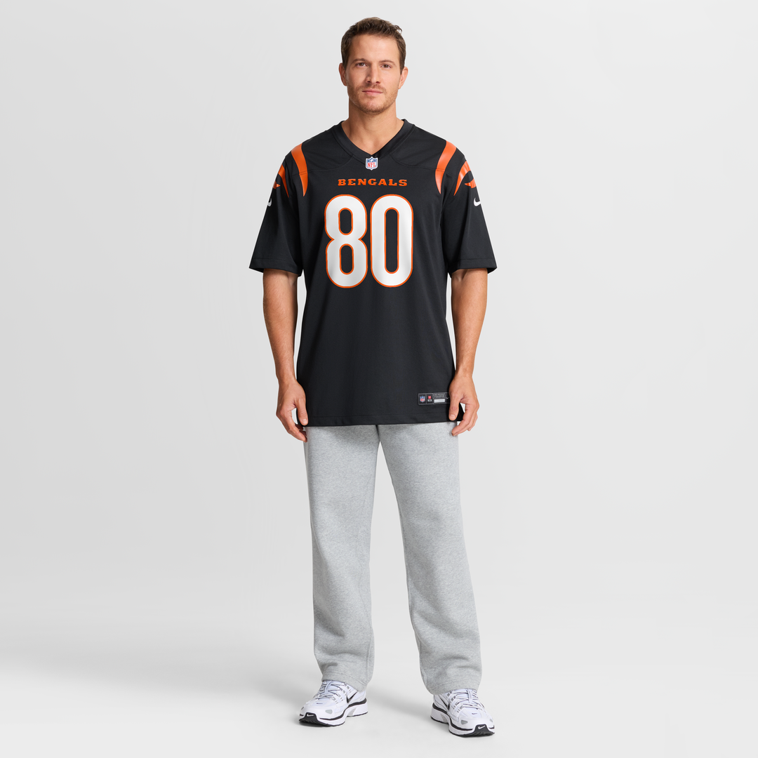 Andrei Iosivas Cincinnati Bengals Nike Team Game Jersey -  Black