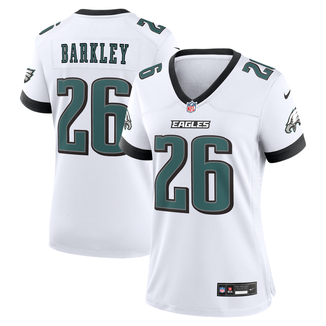 Saquon Barkley Philadelphia Eagles Nike Women's Team Game Jersey -  Midnight Green