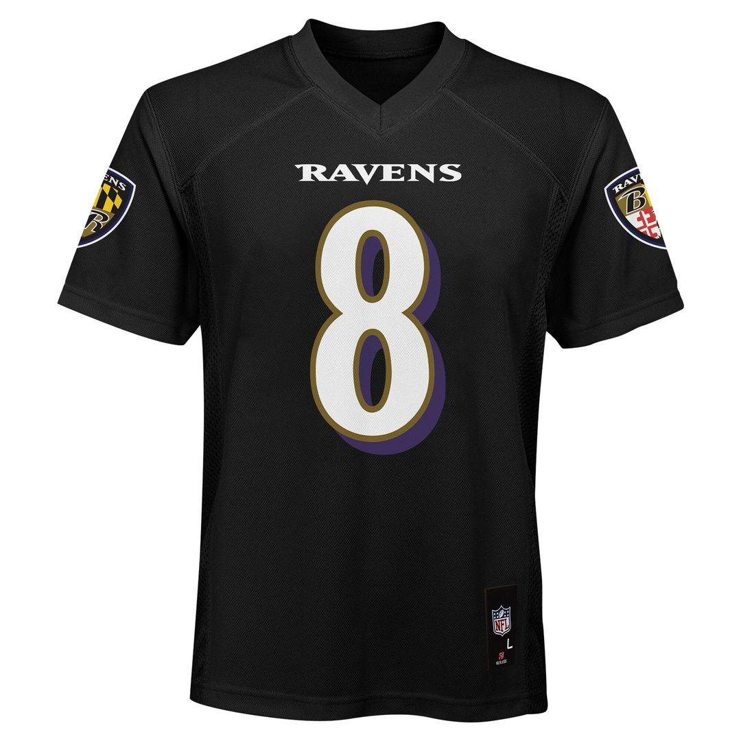 Lamar Jackson Baltimore Ravens Preschool Replica Player Jersey - Black