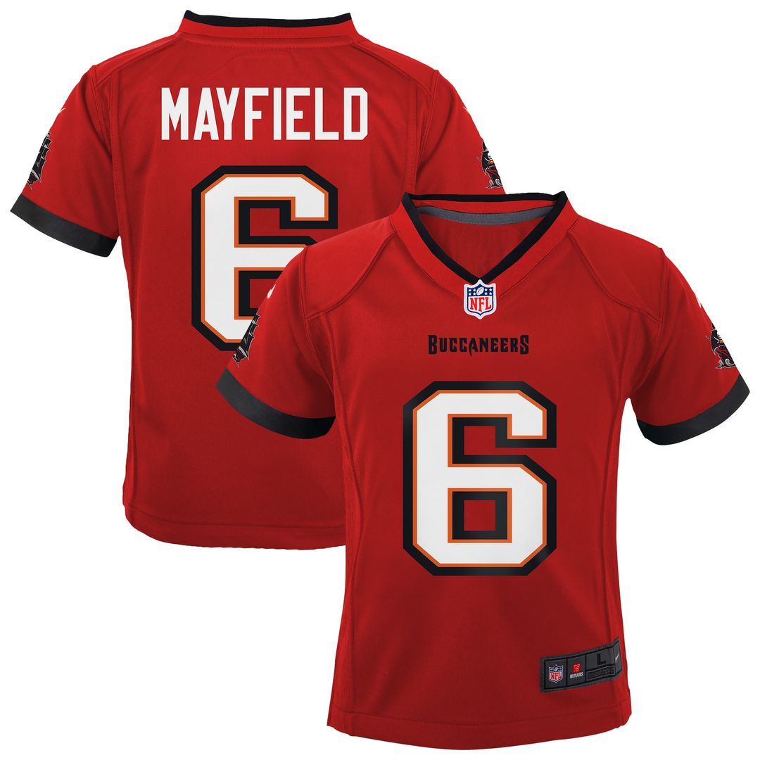 Baker Mayfield '76 Tampa Bay Buccaneers Toddler  Game Jersey - White