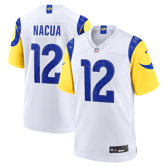Puka Nacua Los Angeles Rams Nike White Game Player Jersey - White