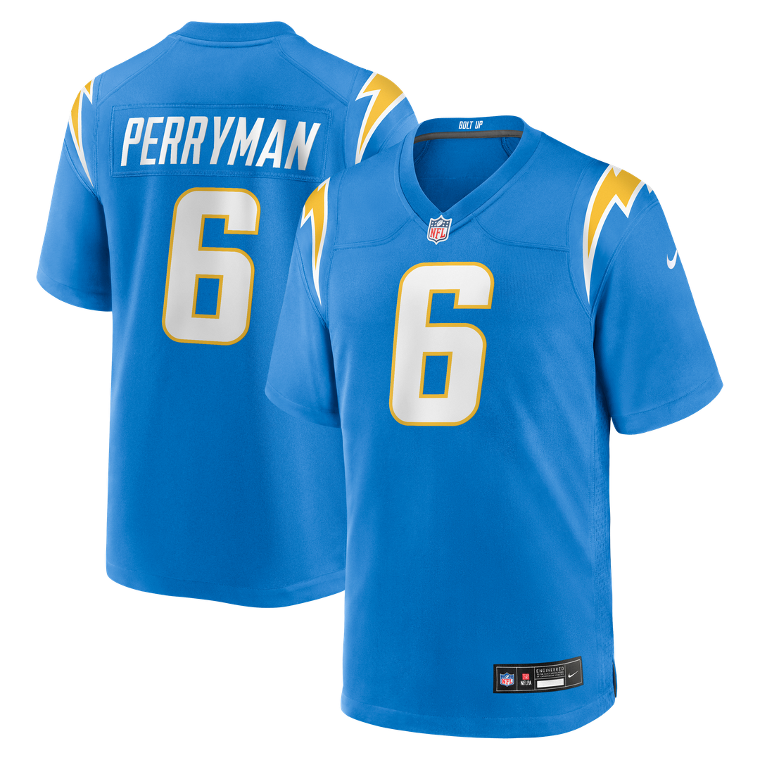Denzel Perryman Los Angeles Chargers Nike Team Game Jersey -  Powder Blue